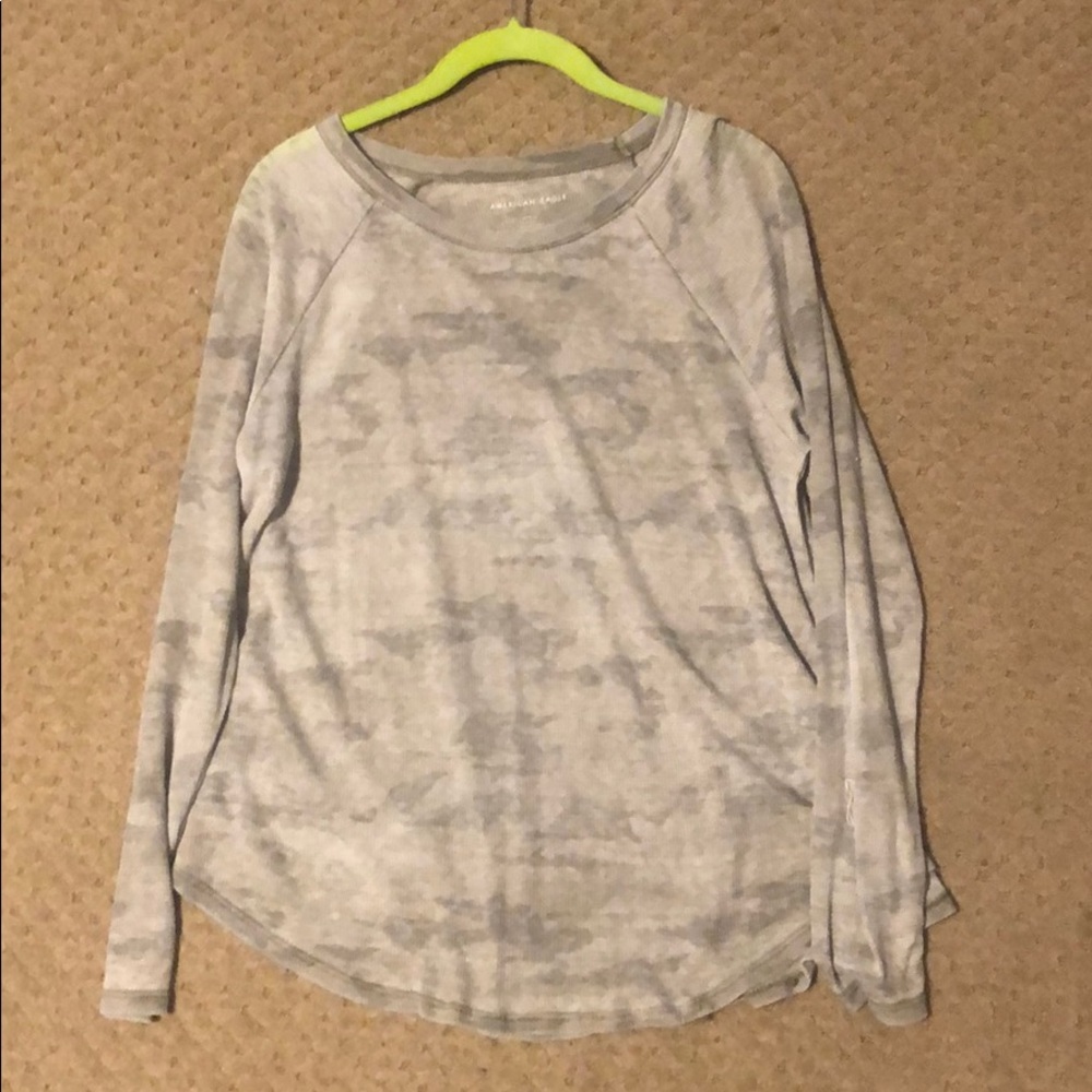 american eagle camouflage light long sleeve
